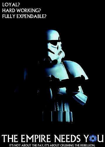 Werbeplakat zur Niederschlagung der 